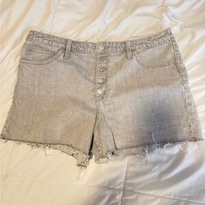 Universal Thread Light Gray Jean Shorts